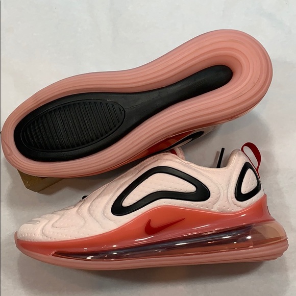 W THE AIR MAX 720 Light Soft Pink/Gym Red - Picture 4 of 16